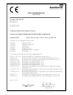 Preview for 3 page of Dantherm 351510 Service Manual