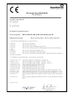 Preview for 6 page of Dantherm 351510 Service Manual