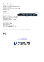 Preview for 19 page of DAPAudio COM-51 User Manual