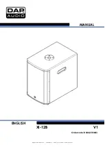 DAPAudio D3442 Manual preview