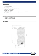 Preview for 3 page of DAPAudio D3505 Manual