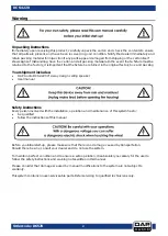 Preview for 3 page of DAPAudio DCS-4220 D6578 Manual