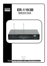 Preview for 1 page of DAPAudio ER-1193B Manual