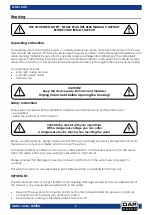 Preview for 3 page of DAPAudio GIG-124C Manual