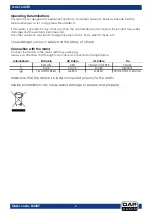 Preview for 5 page of DAPAudio GIG-164CFX Manual