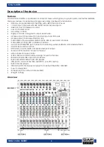 Preview for 7 page of DAPAudio GIG-164CFX Manual