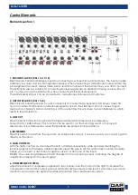 Preview for 8 page of DAPAudio GIG-164CFX Manual