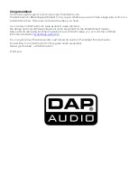 Preview for 2 page of DAPAudio K-18BA Product Manual