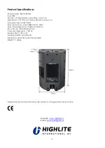 Preview for 11 page of DAPAudio MPXA-180 Product Manual