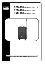 Preview for 1 page of DAPAudio PSS-108 MKII Product Manual