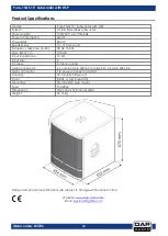 Preview for 19 page of DAPAudio Pure-15AS Manual