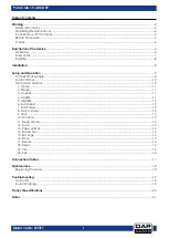 Preview for 2 page of DAPAudio Pure Club 15 with DSP Manual