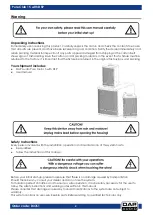 Preview for 3 page of DAPAudio Pure Club 15 with DSP Manual