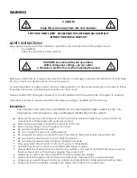 Preview for 4 page of DAPAudio TAS-1100 Manual