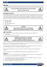 Preview for 3 page of DAPAudio ubr-180bt User Manual