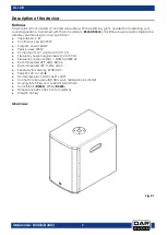 Preview for 6 page of DAPAudio Xi-12B Manual