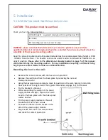 Preview for 12 page of DARAY X210 LED Operating & Installation Manual