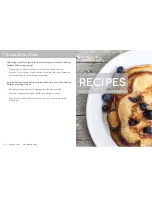 Preview for 8 page of Dash DPS001 Instruction Manual & Recipe Manual