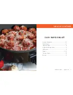 Preview for 2 page of Dash DRGS012 Instruction Manual And Recipe Manual