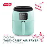 Dash Tasti-Crisp DCAF260 Instruction Manual And Recipe Manual preview