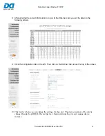 Preview for 4 page of Data Aire dap4 touch Protocol Manual