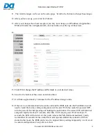 Preview for 5 page of Data Aire dap4 touch Protocol Manual