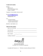 Preview for 137 page of Data Aire dap4 touch User Manual