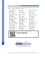 Preview for 12 page of Data Video PD-2A Instruction Manual