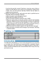 Preview for 5 page of Data Video TLM-700HD Instruction Manual