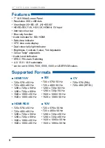 Preview for 6 page of Data Video TLM-700HD Instruction Manual