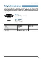 Preview for 13 page of Data Video TLM-700HD Instruction Manual