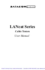 Preview for 2 page of DATACOM TEXTRON LANcat OneWay User Manual