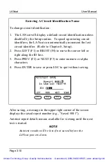 Preview for 40 page of DATACOM TEXTRON LANcat OneWay User Manual