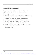 Preview for 30 page of DATACOM TEXTRON LANcat Series User Manual