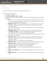 Preview for 49 page of Datajack Overdrive Pro User Manual