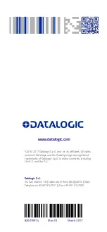 Preview for 32 page of Datalogic DLR-TL001 Quick Reference Manual