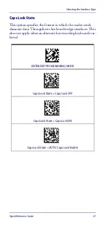 Preview for 36 page of Datalogic Gryphon GM44 Series Quick Reference Manual