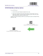 Preview for 97 page of Datalogic Magellan 3450VSi Product Reference Manual