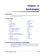 Preview for 134 page of Datalogic PD7110-BB Product Reference Manual