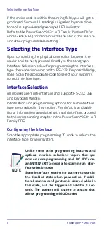 Preview for 12 page of Datalogic PowerScan PD9531-AR Quick Reference Manual