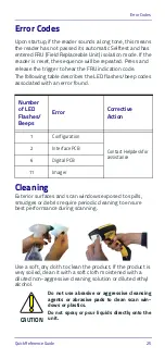 Preview for 33 page of Datalogic PowerScan PD9531-AR Quick Reference Manual