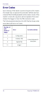 Preview for 26 page of Datalogic PowerScan PM9501-AR Series Quick Reference Manual