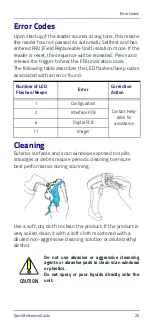 Preview for 35 page of Datalogic PowerScan Retail PBT9501-RT Quick Reference Manual