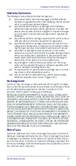 Preview for 37 page of Datalogic PowerScan Retail PBT9501-RT Quick Reference Manual