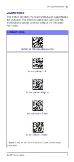 Preview for 17 page of Datalogic PowerScan Retail PD953X-RT Quick Reference Manual