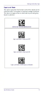 Preview for 21 page of Datalogic PowerScan Retail PD953X-RT Quick Reference Manual