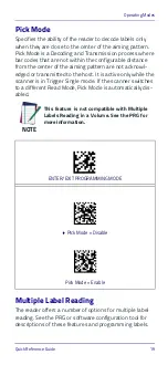 Preview for 27 page of Datalogic PowerScan Retail PD953X-RT Quick Reference Manual