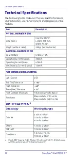 Preview for 28 page of Datalogic PowerScan Retail PD953X-RT Quick Reference Manual