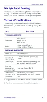 Preview for 23 page of Datalogic PowerScan Retail PM9501-RT Quick Reference Manual