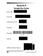 Preview for 92 page of Datalogic QUICKSCAN 6000 PLUS Programming Manual